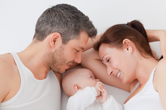 Eltern mit Baby