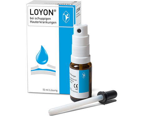 LOYON® Schuppenlösung für Groß und Klein Für Schwangere, Kinder & Senioren besonders schonend: LOYON® ist auf physikalische Weise hornlösend.